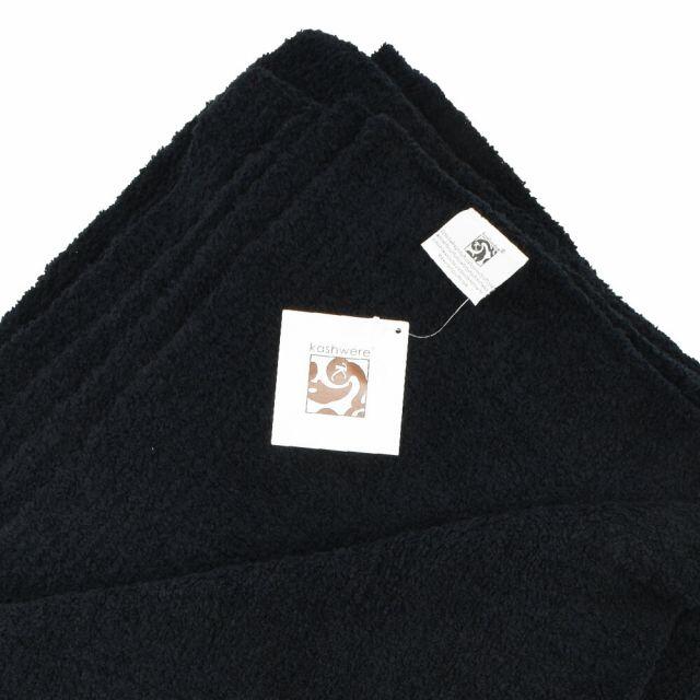 BLACK】カシウェア ブランケット BLACK】カシウェア ブランケット