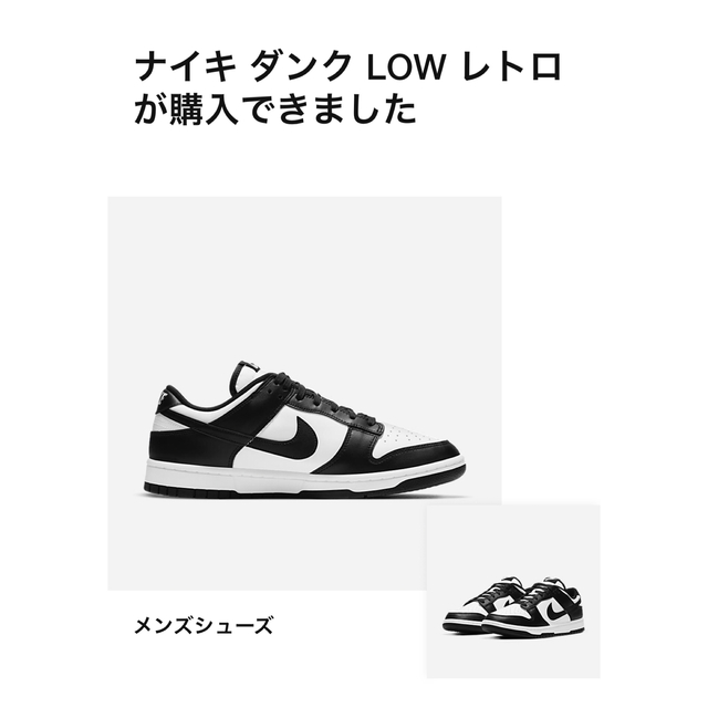 Nike Dunk Low Retro "White/Black"27&27.5