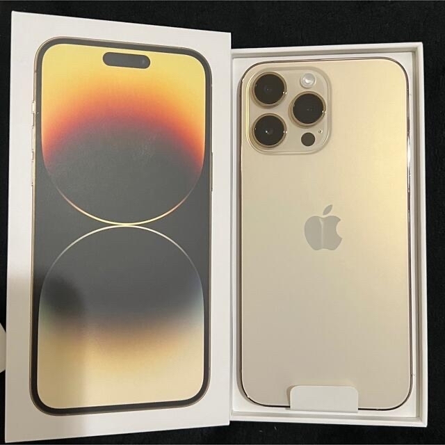 専門ショップ iPhone 14 Pro Max 256GB ゴールド スマホ/家電/カメラ