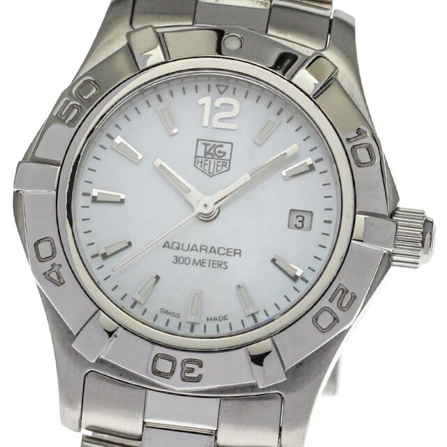 ☆良品【TAG HEUER】タグホイヤー アクアレーサー WAF1414 クォーツ レディース_708426クォーツRefNo