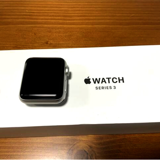 アップルウォッチ(Apple Watch)のApple Watch series3 GPS 38mm(腕時計(デジタル))