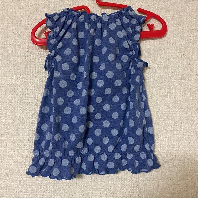 Branshes(ブランシェス)の#0104 90cm ブランシェス 袖なし キッズ/ベビー/マタニティのキッズ服女の子用(90cm~)(Tシャツ/カットソー)の商品写真