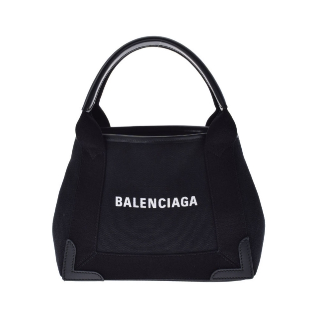 Balenciaga(バレンシアガ)のバレンシアガ  ネイビーカバ XS  ハンドバッグ 黒 レディースのバッグ(ハンドバッグ)の商品写真