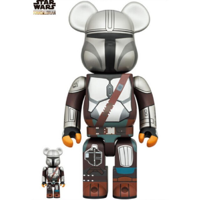 BE@RBRICK MANDALORIAN 100％ & 400％