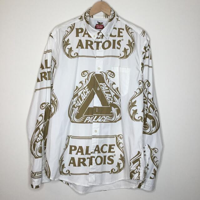 PALACE Stella Artois Oxford Shirt White