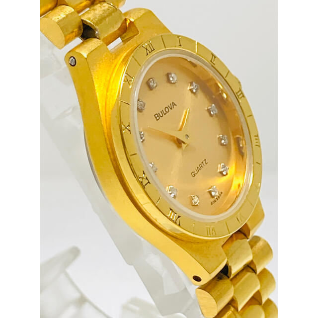 美品! BULOVA ブローバ 電池新品交換済み レディース腕時計 美品! BULOVA ブローバ 電池新品交換済み レディース腕時計