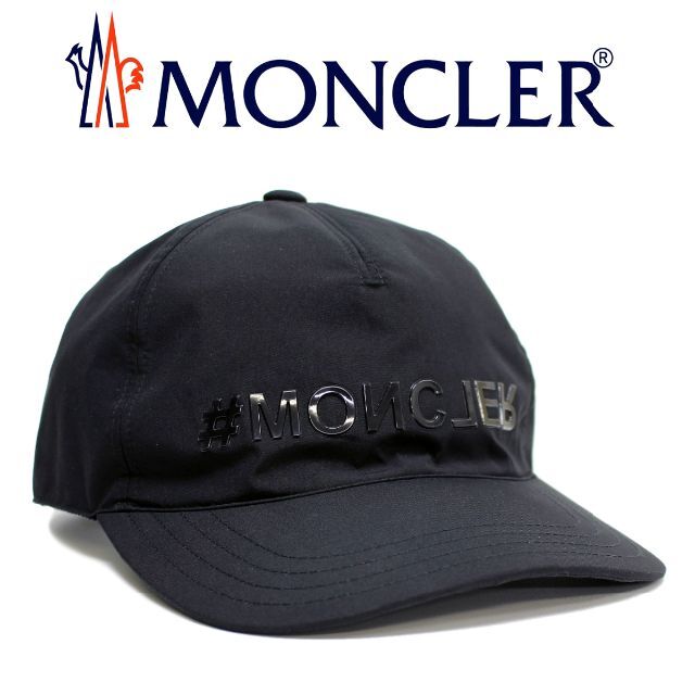 42 MONCLER GRENOBLE ブラック ベースボールキャップ 男女兼用 www.uig