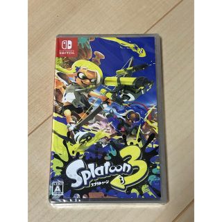 ニンテンドースイッチ(Nintendo Switch)の【新品 未開封】スプラトゥーン3(家庭用ゲームソフト)