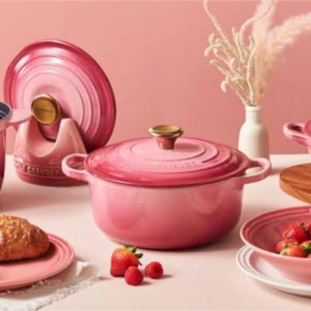 ルクルーゼ LE CREUSET 鍋 ベリー 22センチ ココット ロンド 新品