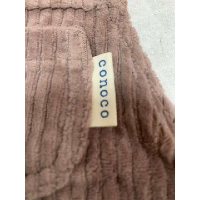 コノコ　80 ジャンパースカート キッズ/ベビー/マタニティのベビー服(~85cm)(ワンピース)の商品写真