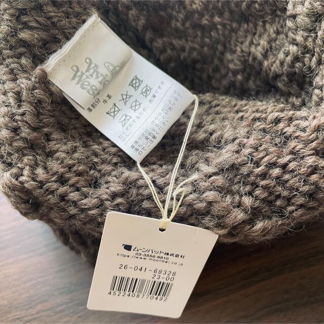 未使用レアVivienneWestwood オーブ猫耳ニット帽子 未使用レアVivienneWestwood オーブ猫耳ニット帽子