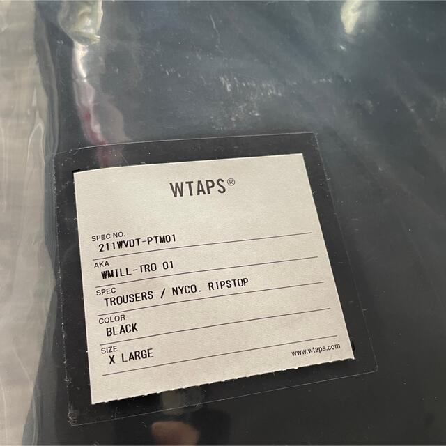 WTAPS 21SS WMILL TROUSER 01 BLACK XL