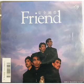 【EPレコード】安全地帯　friends(ポップス/ロック(邦楽))