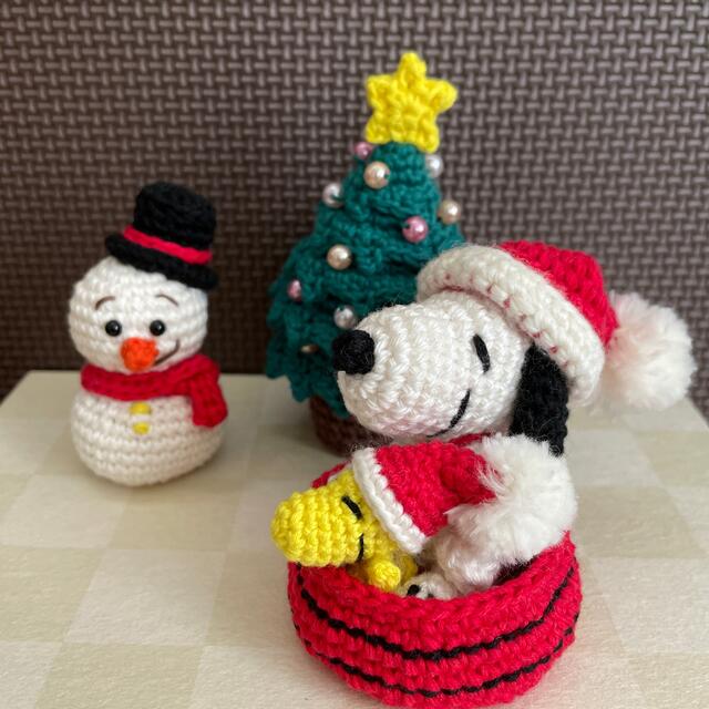クリスマス あみぐるみの通販 by パンプキン's shop|ラクマ