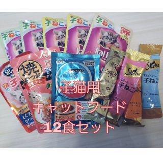 マース(MARS)の子猫用 キャットフード 12食(猫)