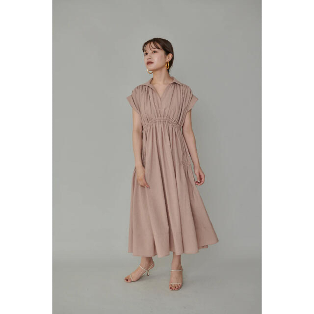 L'Or Gather Drape Dress レディースのワンピース(ロングワンピース/マキシワンピース)の商品写真