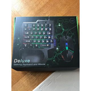 デラックス(DELUXE)の【新品】ゲーミングキーボードとマウス(PC周辺機器)