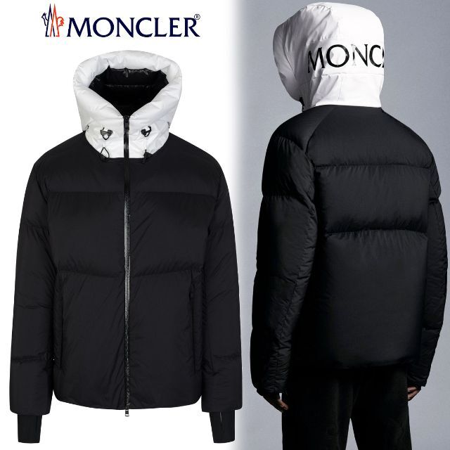 【NEW限定品】 - MONCLER MONCLER 2 size ダウンジャケット ブラック EUSTACHE ダウンジャケット