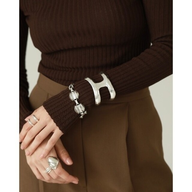 TODAYFUL - 【美品】TODAYFUL カーヴィーラインカフ Silver925 TODAYFUL - 【美品】TODAYFUL カーヴィーラインカフ Silver925