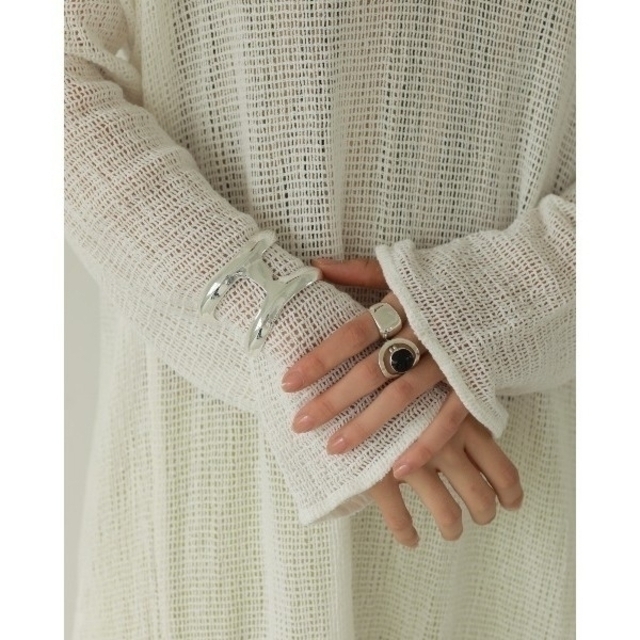 TODAYFUL - 【美品】TODAYFUL カーヴィーラインカフ Silver925 TODAYFUL - 【美品】TODAYFUL カーヴィーラインカフ Silver925