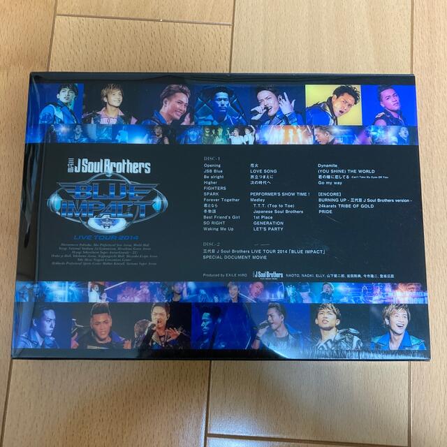 三代目 J Soul Brothers(サンダイメジェイソウルブラザーズ)の三代目　J　Soul　Brothers　LIVE　TOUR　2014「BLUE　 エンタメ/ホビーのDVD/ブルーレイ(ミュージック)の商品写真