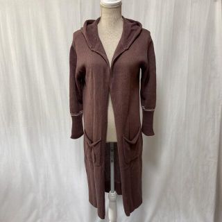 アメリヴィンテージ(Ameri VINTAGE)の【新品未使用】AMERI VINTAGE LINEN LONG CARDIGAN(カーディガン)