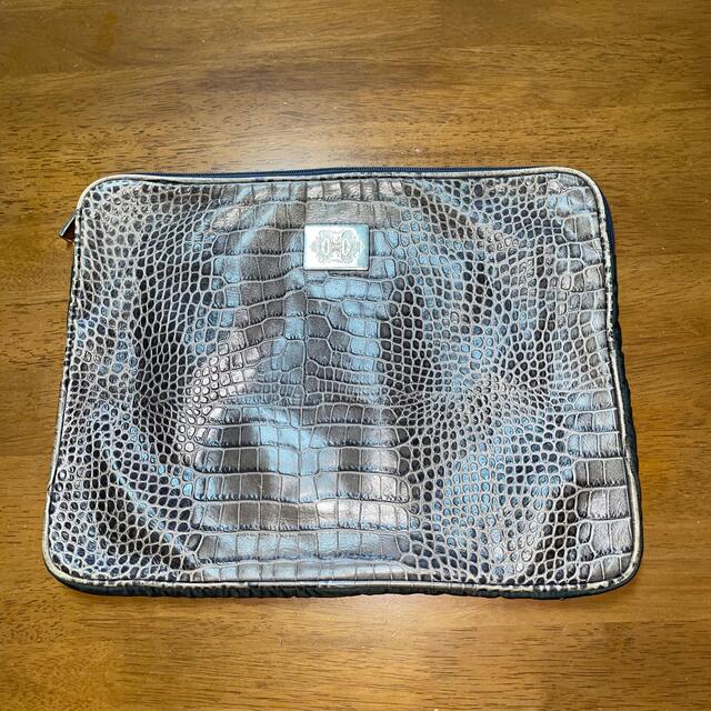 Orobianco(オロビアンコ)のオロビアンコクロコダイルクラッチバック　 メンズのバッグ(セカンドバッグ/クラッチバッグ)の商品写真
