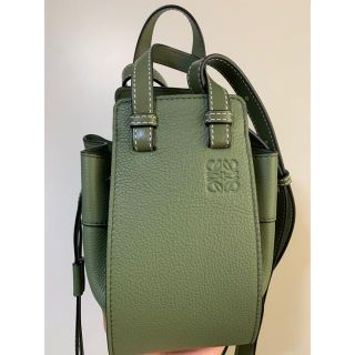 ロエベ(LOEWE)のロエベ  ハンモックバッグ　アボガドグリーン(ショルダーバッグ)