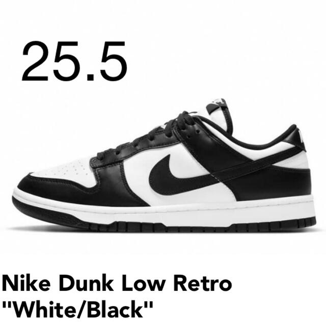 NIKE(ナイキ)のNike Dunk Low Retro "White/Black" メンズの靴/シューズ(スニーカー)の商品写真