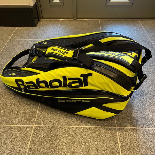 Babolat(バボラ)の《美品》12本入りBabolat ラケットバッグ【テニス】 スポーツ/アウトドアのテニス(バッグ)の商品写真