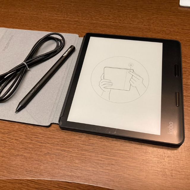 KOBO　Sage　Kobo　32GB+スタイラスペン+ケース付き-