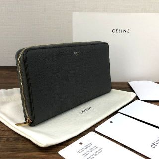 セリーヌ(celine)の未使用品 CELINE ラージジップウォレット 13(財布)