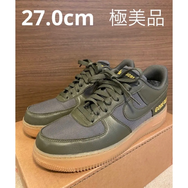 NIKE(ナイキ)の【完売品】NIKE AIR FORCE 1 GORE-TEX／OLIVE メンズの靴/シューズ(スニーカー)の商品写真