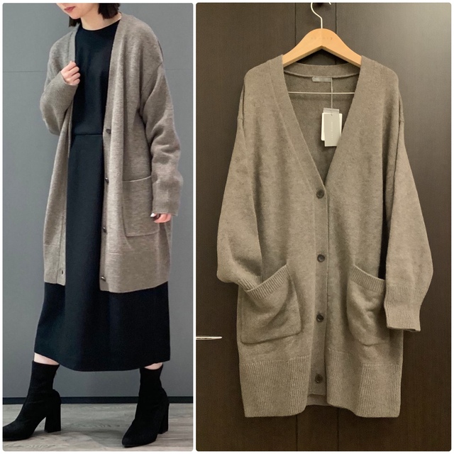 theory ロングカーディガン カシミヤ混