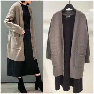 【美品】Theory luxe アシンメトリー カーディガン アルパカ混