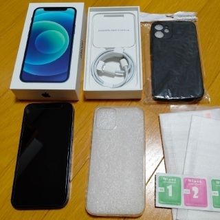 アイフォーン(iPhone)のiPhone 12 mini 64GB ブルー(スマートフォン本体)