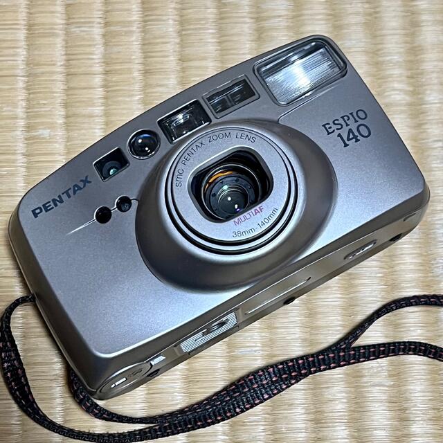 PENTAX(ペンタックス)のPENTAX ESPIO140 フィルムカメラ　ユーズド スマホ/家電/カメラのカメラ(フィルムカメラ)の商品写真