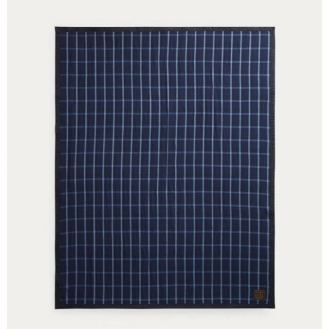 半額 50％OFFの通販 新品*RRL*インディゴ キャンプブランケット コットンジャガード その他