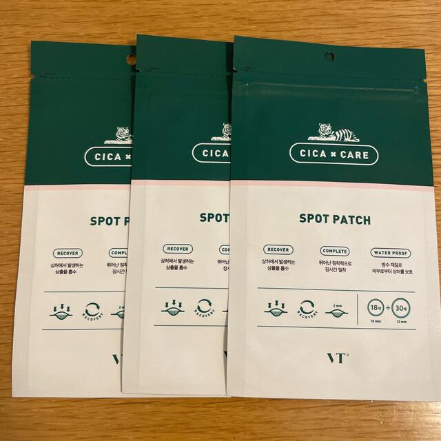 VT CICA CARE SPOT PATCH ニキビパッチ 48枚×3袋セット