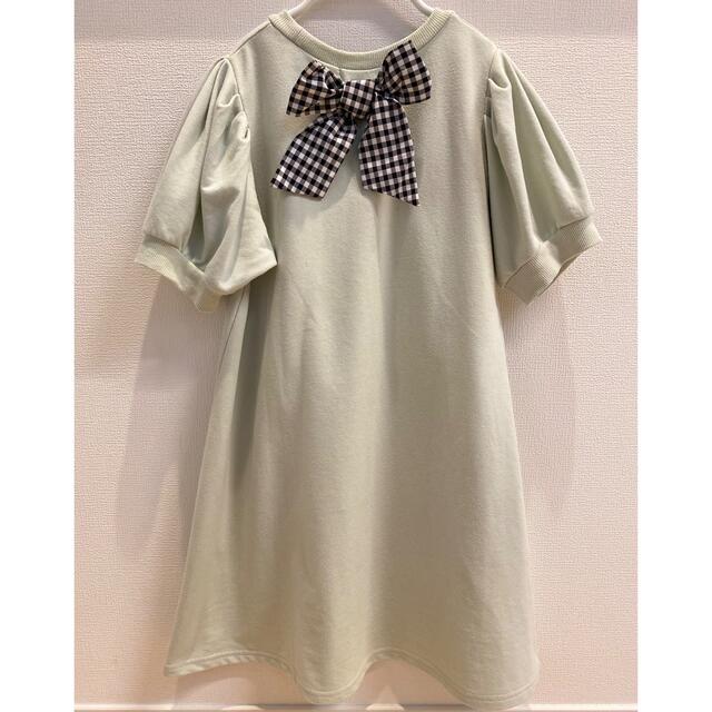 ALGY(アルジー)のALGY  ワンピース　カットソー　2枚セット　サイズ140 キッズ/ベビー/マタニティのキッズ服女の子用(90cm~)(ワンピース)の商品写真