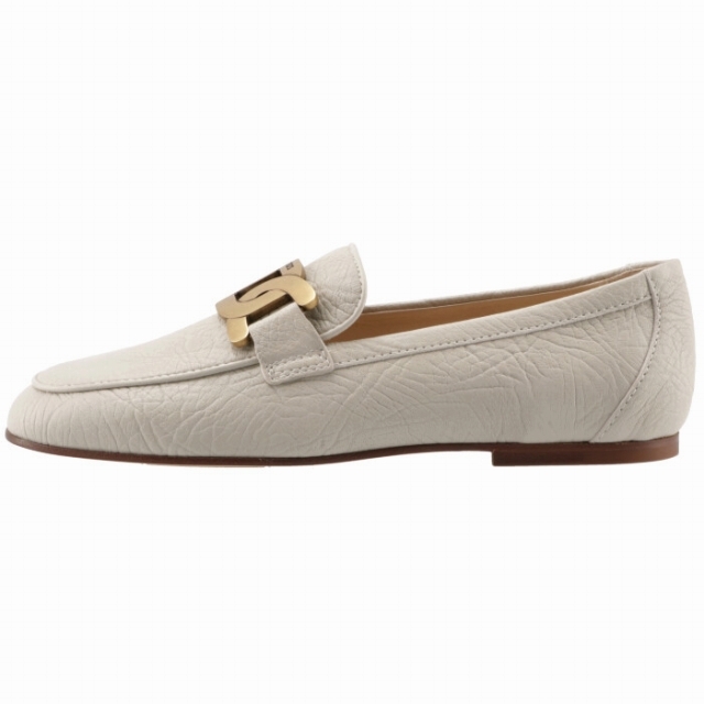 TOD'S(トッズ)のTOD`S シボレザー ローファー メタル フラットシューズ 靴 レディースの靴/シューズ(ローファー/革靴)の商品写真