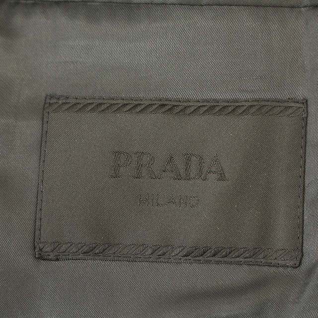 PRADA(プラダ)のプラダ PRADA テーラードジャケット ウール グレー 46 M メンズのジャケット/アウター(テーラードジャケット)の商品写真