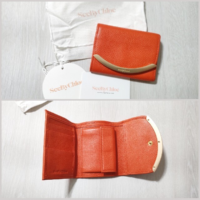 SEE BY CHLOE(シーバイクロエ)のSeeByChloe の三つ折り財布 レディースのファッション小物(財布)の商品写真