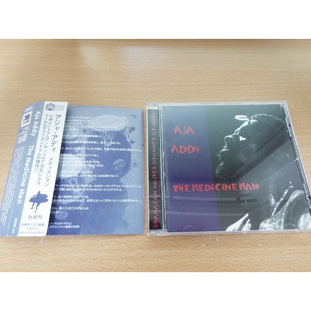 AJA ADDY アジャ・アディ メディスンマン エンタメ/ホビーのCD(ワールドミュージック)の商品写真