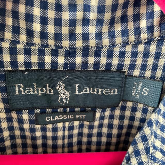 Ralph Lauren(ラルフローレン)のラルフローレン　ギンガムチェック　シャツ　S メンズのトップス(シャツ)の商品写真