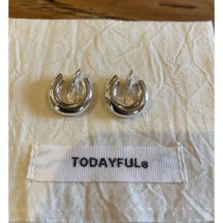 トゥデイフル(TODAYFUL)の新品:TODAYFULMini Hoop Earring (Silver925)(イヤリング)