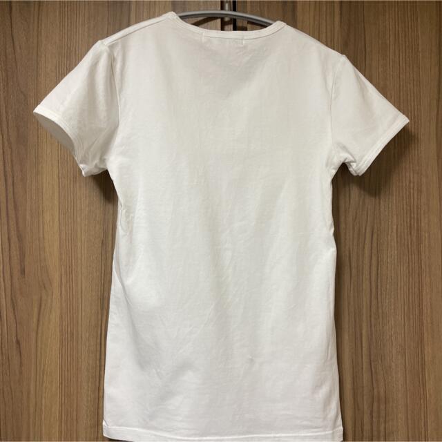 Tシャツ　ホワイト　Mサイズ レディースのトップス(Tシャツ(半袖/袖なし))の商品写真