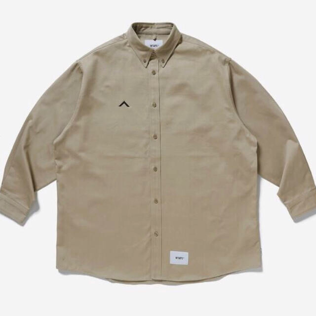 【XLサイズ】22ss WTAPS BD 01 LS COTTON TWILL