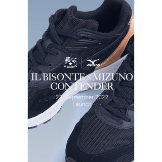 イルビゾンテ(IL BISONTE)の年内値下げ【新品未使用】イルビゾンテ×ミズノ コンテンダー2022年モデル(スニーカー)