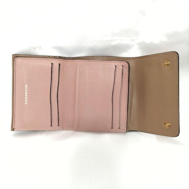 超激得お得 BURBERRY - 美品♡BURBERRY 二つ折り財布 コンパクト
